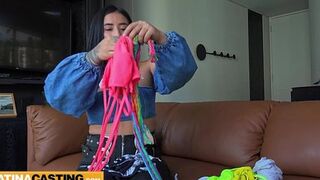 LATINA CASTING - Bubble Butt Venezuelan Slut Railed Hard POV Doggystyle By Big Cock Stud (Steven Hard)