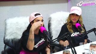Flavia Oliver Performs Oral Sex On Natasha Steffens During The Recording Of The California Podcast