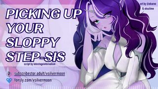 Picking Up Your Slutty Step-Sis After Hours [ASMR] [Step-Family] [Audio Porn]