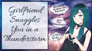 Stormy Night: girlfriend seduces with intimate snuggling