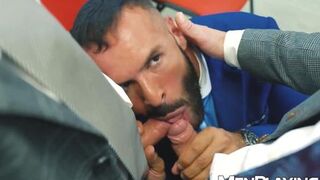 MEN PLAYING - Dani Robles and Denis Vega breed with Ross Hurston and Ruslan Angelo (Daniela Robles)