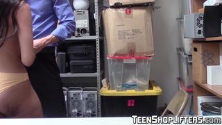 Naughty Latina Sophia Leone banged for shoplifting