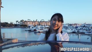 Asian gamer girl Tomie Tang needs a fat dick inside her to satisfy her cravings