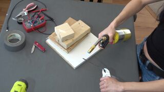 She builds a FUCK MACHINE A-Team style and fucks it to orgasm - 80's/90's Montage