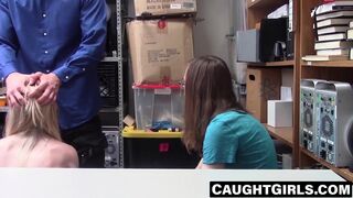 Emma Starletto covered in cop's warm cum