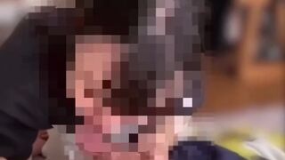 家族がいる中、実家で声抑えてSEX♡ /japanese/hentai/素人/個人撮影/カップル/巨根/