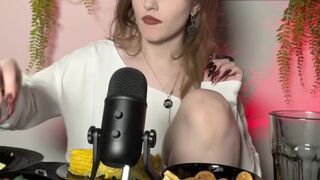 ASMR eating  Part 4