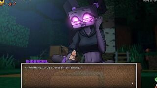 HornyCraft [Minecraft Parody Hentai game PornPlay ] Ep.35 all minecraft girls wants to stroke Steve big dick ! giant joi
