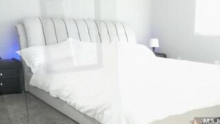 Busty Blonde Dee Williams Gives Rome Major&#'S Dick A Bj And A Titjob!
