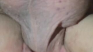 Mutual fantastic orgasm. Very very close-up.